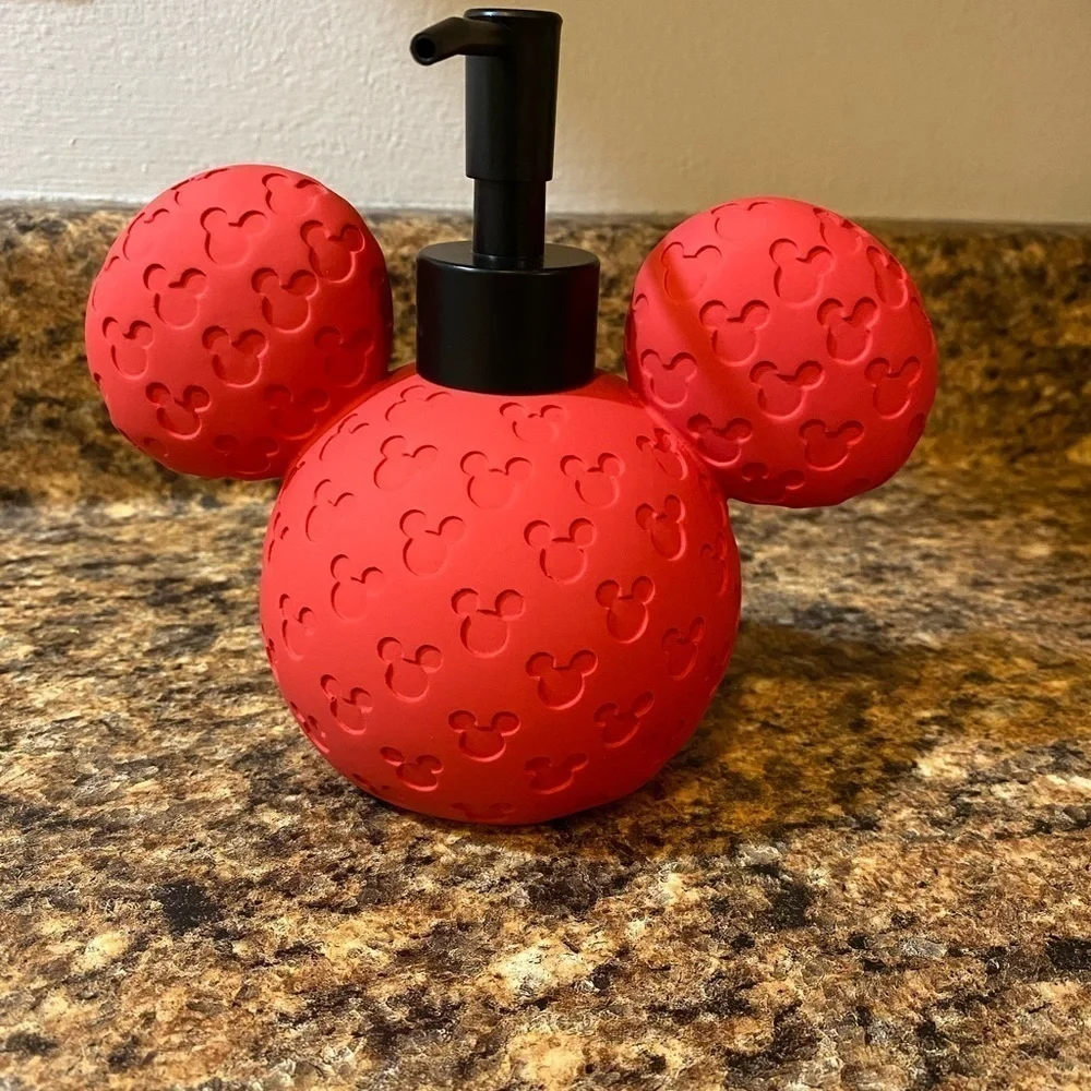 Mickey mouse soap dispenser
